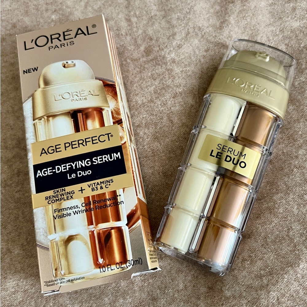 L'Oreal Age Perfect Serum Le Duo - Gold and Cream